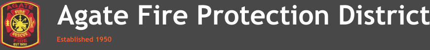 Agate Fire Protection District Established 1950